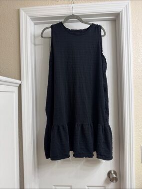 100% cotton Black sundress